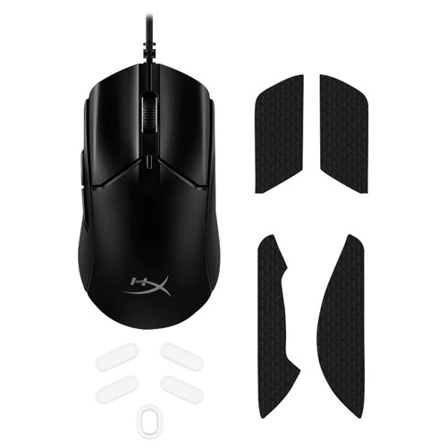 Souris de jeu optique de 26 000 ppp Pulsefire Haste 2 de HyperX – Noir