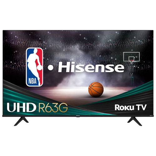 Hisense 50" 4K UHD HDR LED Roku Smart TV - 2022