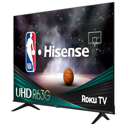 Hisense 65" 4K UHD HDR LED Roku Smart TV (65R63G) - 2022
