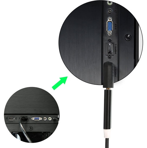 TEDLIN HDMI Right Angle Adapter HDMI Male to Female 90 Degree Adapter HDMI Converter 1080p 3D 4K HD Gold-Plated Plug for TV Stick PS4 Display etc -