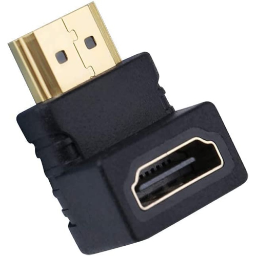 TEDLIN 4K HDMI Adapter 90 Degree Right Angle Male to Female Port Coupler - Free Shipping