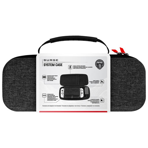 Surge System Case for Nintendo Switch - Black