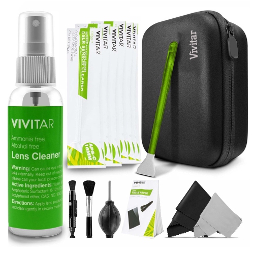 Jumelles étanches 8x42 Monarch M7 avec prisme en toit et trousse de nettoyage Vivitar