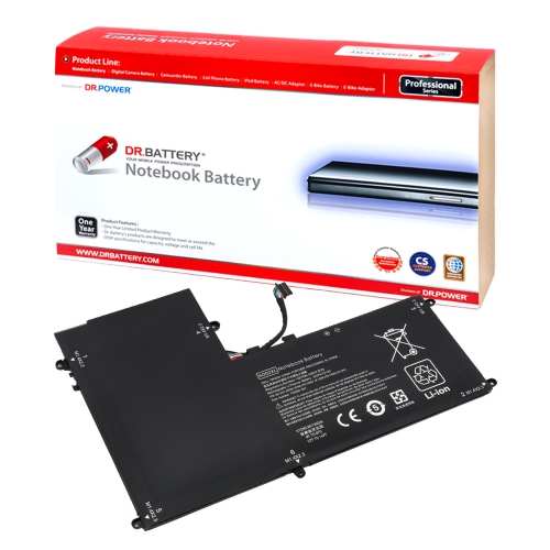 DR. BATTERY  Replacement Laptop Battery for HP 2Icp4-74/120 2Icp4-75/121 728250-121 728250-1C1 728250-421 728558-005 Ao02Xl [7.6V / 30Wh]