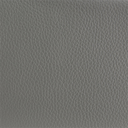 Noran Swivel Bar Stool in Black Metal with Grey Faux Leather