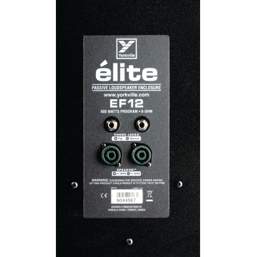 Yorkville Sound Elite 12 Inch Passive Speaker