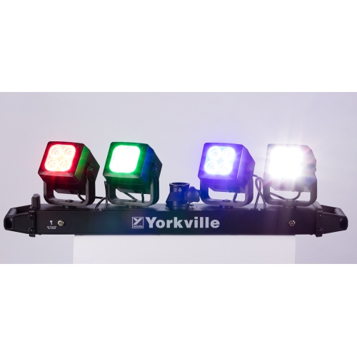 Yorkville Sound LP-LED4X Four Pod High Performance LED Lighting System