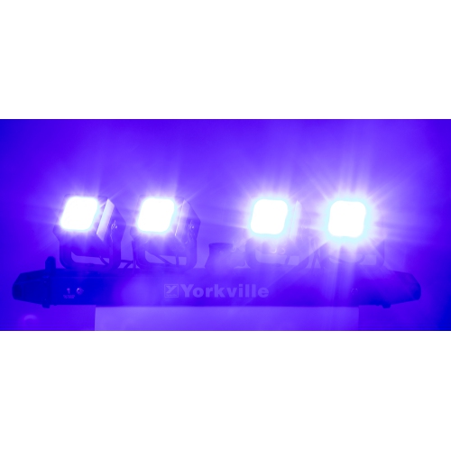 Yorkville Sound LP-LED4X Four Pod High Performance LED Lighting System