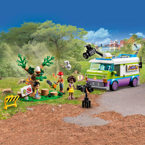LEGO Friends: Newsroom Van - 446 Pieces (41749)