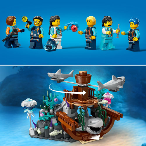LEGO City: Deep-Sea Explorer Submarine - 842 Pieces (60379)
