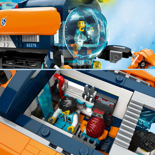 LEGO City: Deep-Sea Explorer Submarine - 842 Pieces (60379)