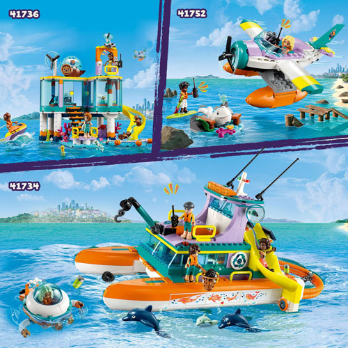 LEGO Friends: Sea Rescue Boat - 717 Pieces (41734)
