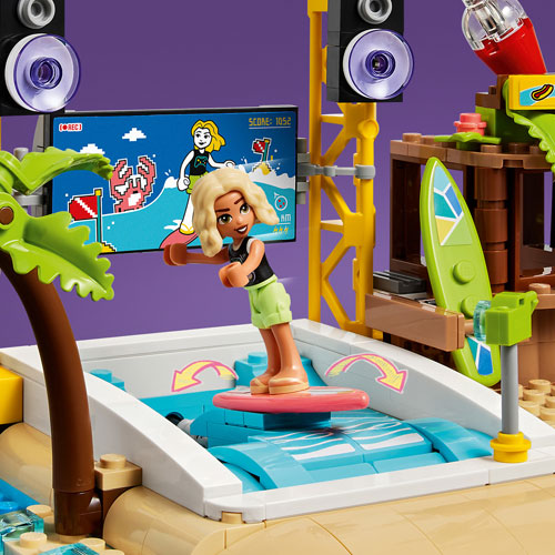 LEGO Friends: Beach Amusement Park - 1348 Pieces (41737)
