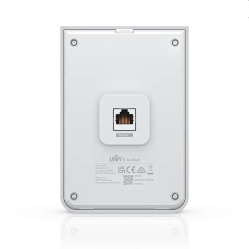 Ubiquiti U6 Access Point WiFi 6 In-Wall - White