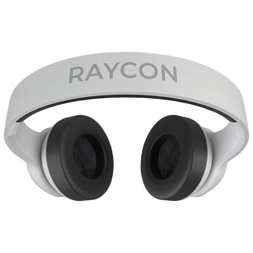 Casque d'écoute Bluetooth à suppression du bruit The Fitness de Raycon - Blanc