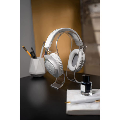 Audio-Technica ATH-M20xBT Over-Ear Sound Isolating Bluetooth Monitor Headphones - White