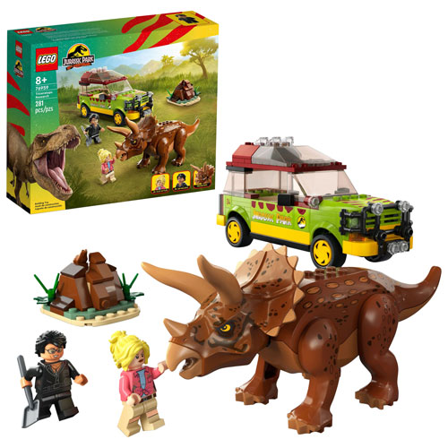 LEGO Jurassic Park: Triceratops Research - 281 Pieces