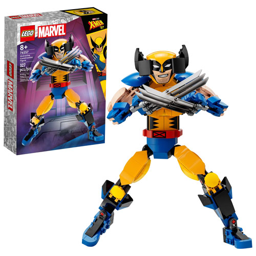 LEGO Super Heroes Marvel: Wolverine Construction Figure - 327 Pieces