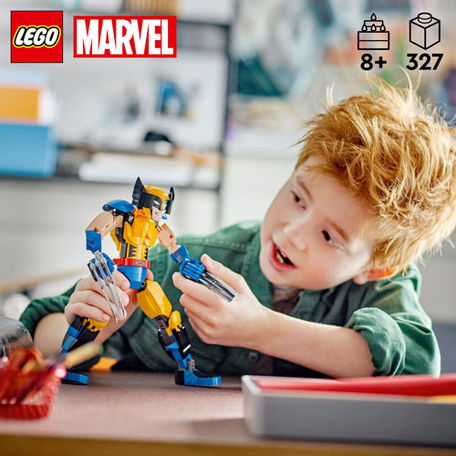 LEGO Super Heroes Marvel: Wolverine Construction Figure - 327 Pieces (76257)