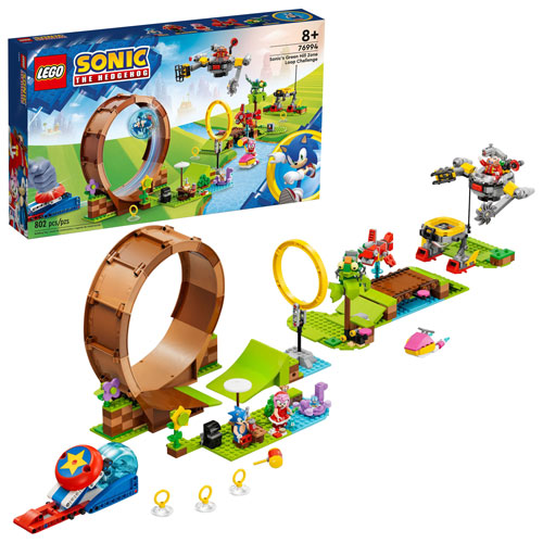 LEGO Sonic the Hedgehog: Sonic’s Green Hill Zone Loop Challenge - 802 Pieces