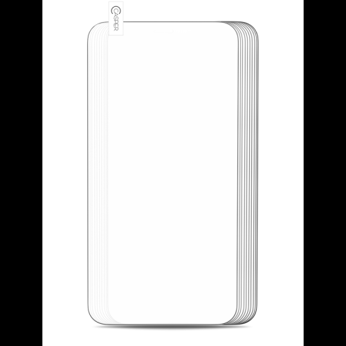 Verre trempé Casper compatible avec iPhone X/XS/11 Pro (transparent)