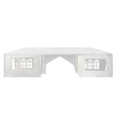 Topbuy 10' x 30' Outdoor Wedding Party Event Tent with 6 Removable Side Walls & 2 Doorways