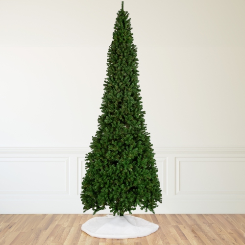NORTHLIGHT  Pendleton Spruce Slim Artificial Christmas Tree - 16' - Unlit