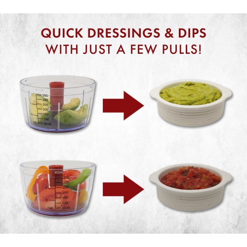 Food Chopper 400 ml Pull String VTF1202