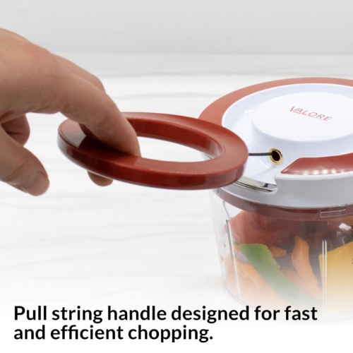 Food Chopper 870 ml Pull String Multi-Function VTF1101