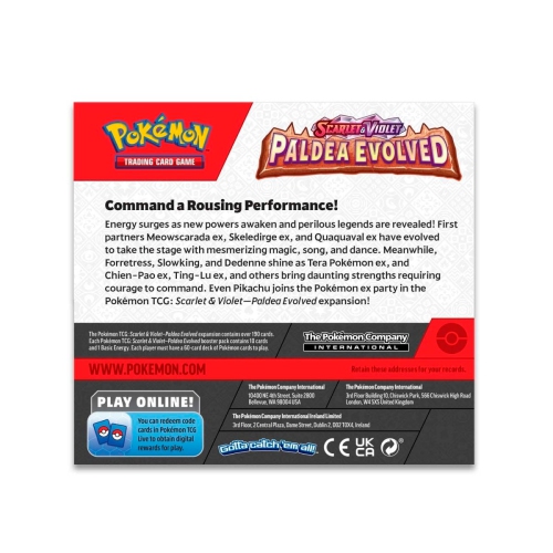 Pokemon Paldea Evolved Booster Box