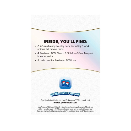 Pokemon Silver Tempest Build and Battle Box New