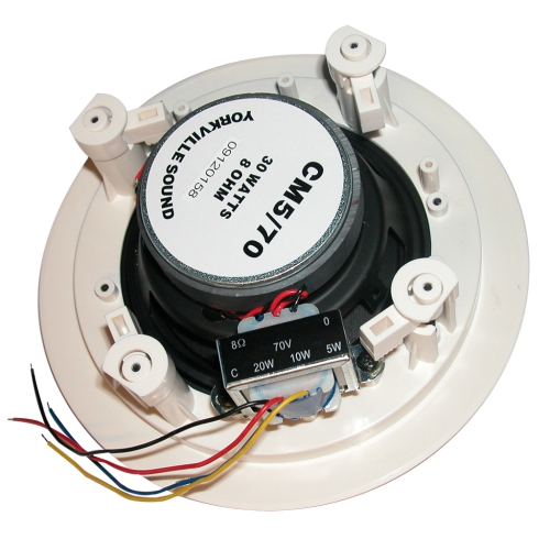 Haut-parleur de plafond Yorkville Sound Coliseum - 5&nbsp;po - 20 W/70 V