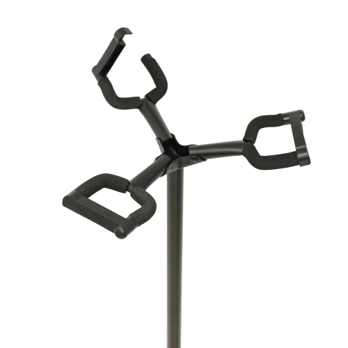 Support pour trois guitares avec protecteurs Sound de Yorkville - Noir
