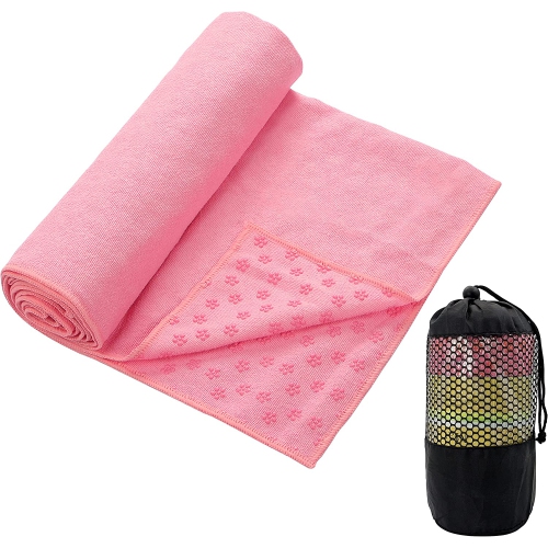 Yoga Mat Towel,Microfiber Non Slip Yoga Mat Towel,Skidless Grip