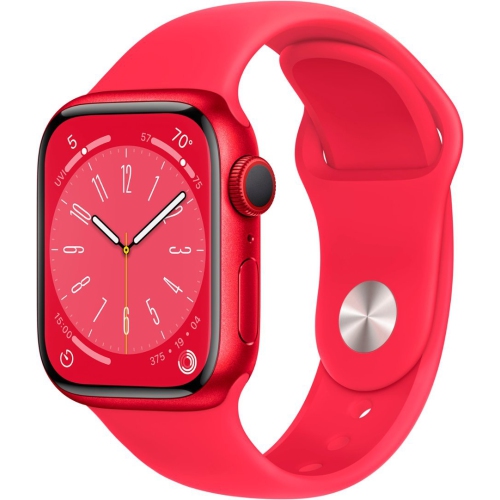 Apple Watch Series 8 GPS + Cellular 41mm (PRODUCT)RED Aluminum Case with  (PRODUCT)RED Sport Band - M/L - (PRODUCT)RED