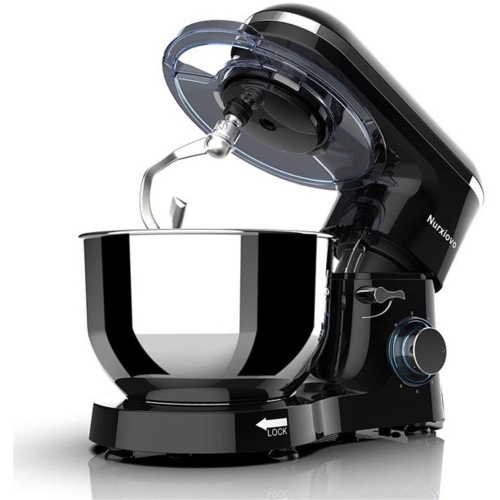 Nurxiovo - Mélangeur sur Pied 6.5QT à 6 Vitesses, 660 Watts, Noir