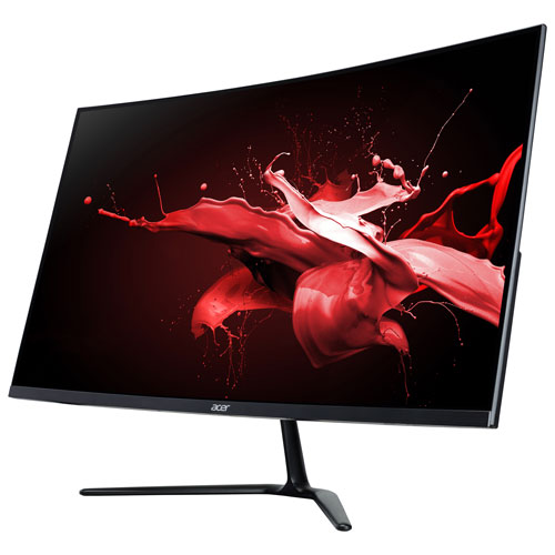 Acer Nitro 31.5" FHD 180Hz 1ms GTG Curved VA Gaming LED Monitor (ED320QR S3BIIPX) - Only at Best Buy