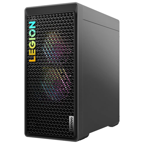 Lenovo Legion Tower 5 Gaming PC - Storm Grey (AMD Ryzen 7 7700/512GB SSD/32GB RAM/RTX 4070/Win 11)