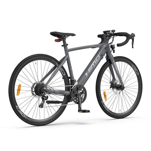 HIMO C30S 27.5" Electric Bike - Silver Range up to 120 KM, Removable 36V/10Ah Battery, Shimano 18-Speed Transmission System, 5 electric-assist modes