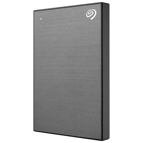 Seagate One Touch 2TB USB 3.0 Portable External Hard Drive (STKY2000404) - Space Grey