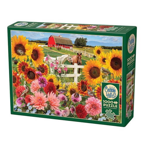COBBLE HILL  - Sunflower Farm (1000-Piece Puzzle)