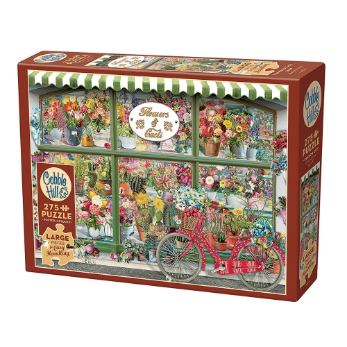 COBBLE HILL  - Flowers And Cacti Shop (275-Piece Puzzle)
