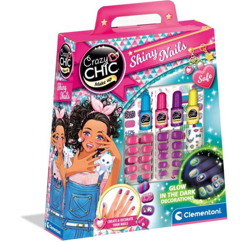 Image 1 de 1.. Clementoni - Glow In The Dark Nails