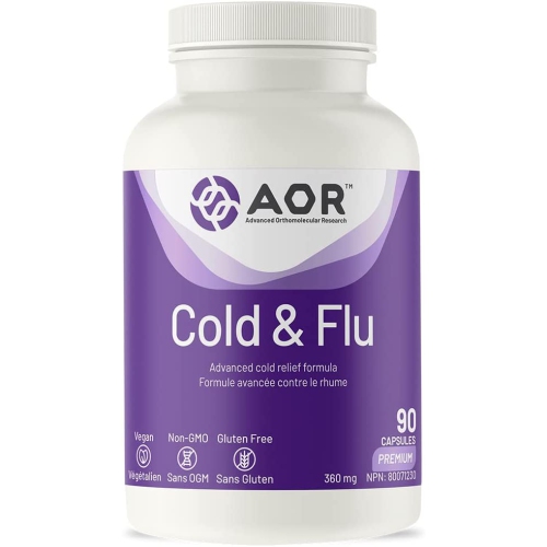 AOR - Cold & Flu 90Vcaps ,90 Vcaps