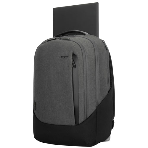Targus Cypress EcoSmart 16" Laptop Backpack with Find My Locator - Grey