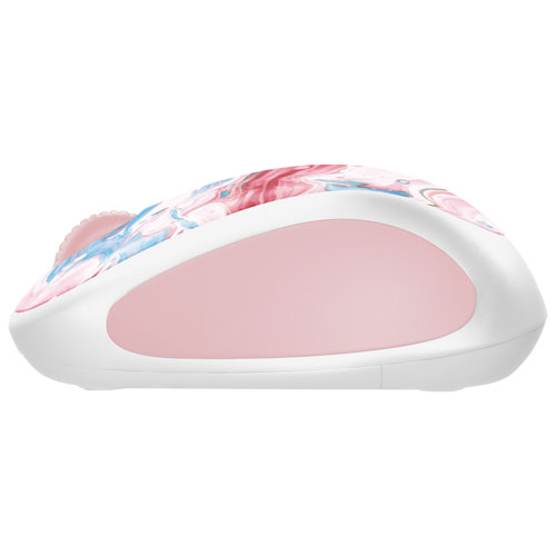 Logitech Design Collection Limited Edition Wireless Optical Mouse - Cotton Candy