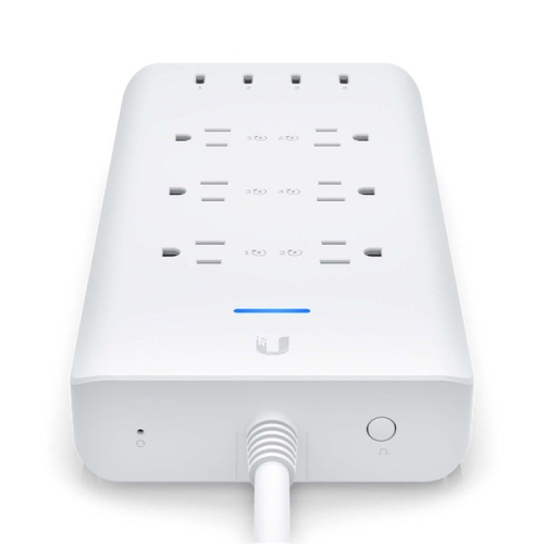 Ubiquiti UniFi SmartPower 6-outlet Power Strip with 4 USB-C Ports - White