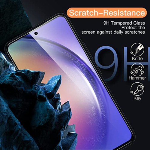 KEEGUARD For Samsung Galaxy A54 5g 6.4 " 2023 Tempered Glass Screen Protector + Camera Lens Protector