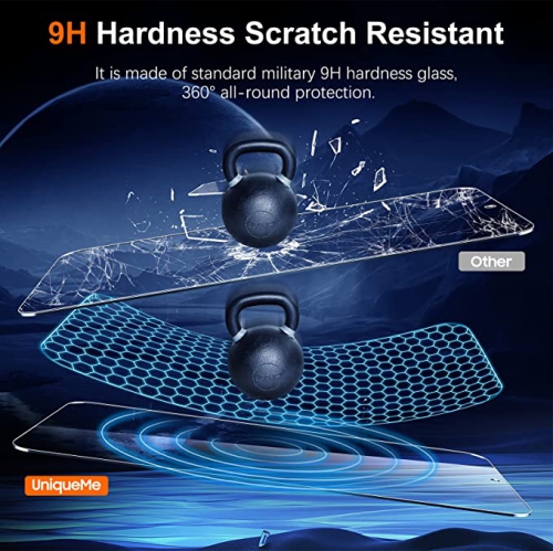 KEEGUARD For Samsung Galaxy A54 5g 6.4 " 2023 Tempered Glass Screen Protector + Camera Lens Protector