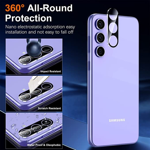 KEEGUARD For Samsung Galaxy A54 5g 6.4 " 2023 Tempered Glass Screen Protector + Camera Lens Protector